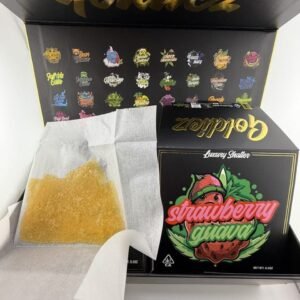Alternative view of Goldiez THCA Rosin
