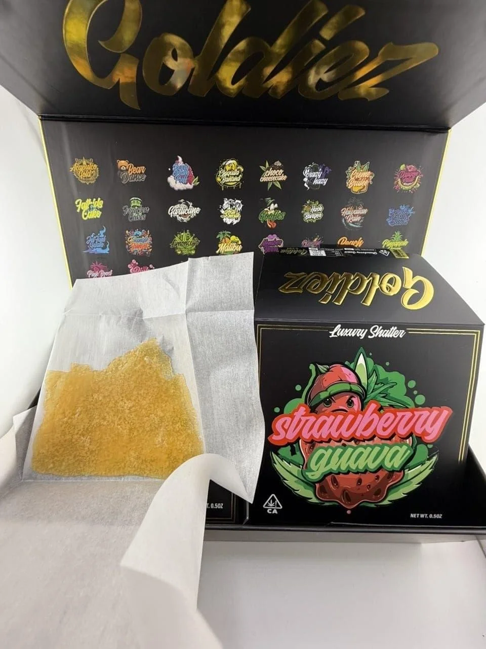 Goldiez THCA Rosin - Image 2